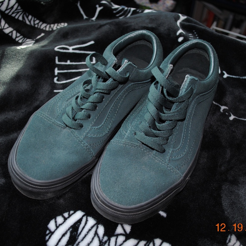 Green Old Skool Vans